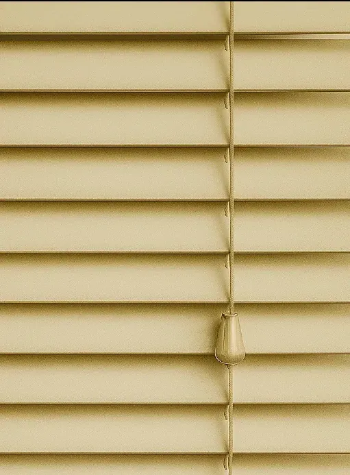 The same Venetian blinds looking bright and spotlessly clean after our service.